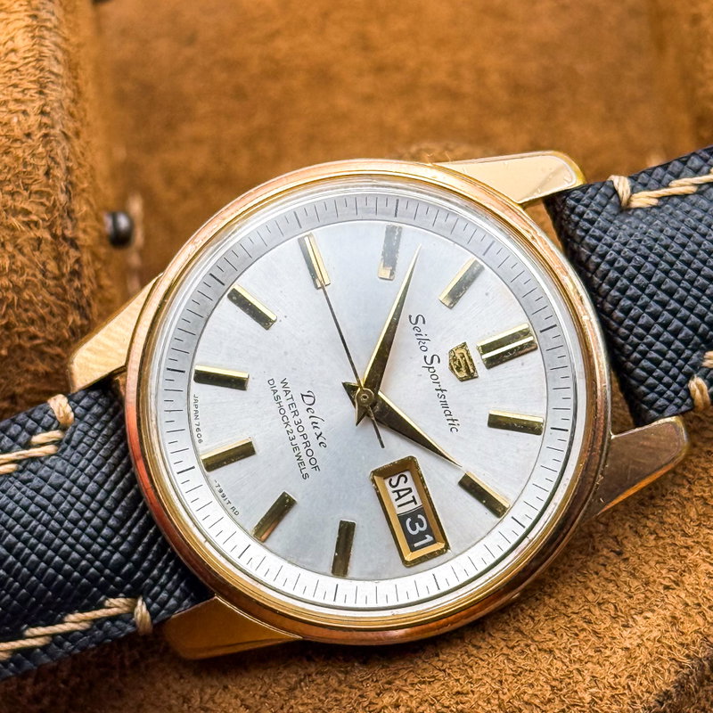 Seiko Seiko - Sportsmatic 5 Deluxe 禅輪 – Zen Circle - No reserve price - 7606-7992 - Men - 1965 vintage watch - image 11