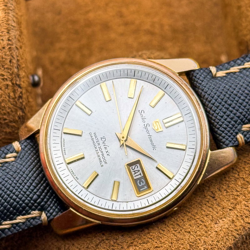 Seiko Seiko - Sportsmatic 5 Deluxe 禅輪 – Zen Circle - No reserve price - 7606-7992 - Men - 1965 vintage watch - image 12