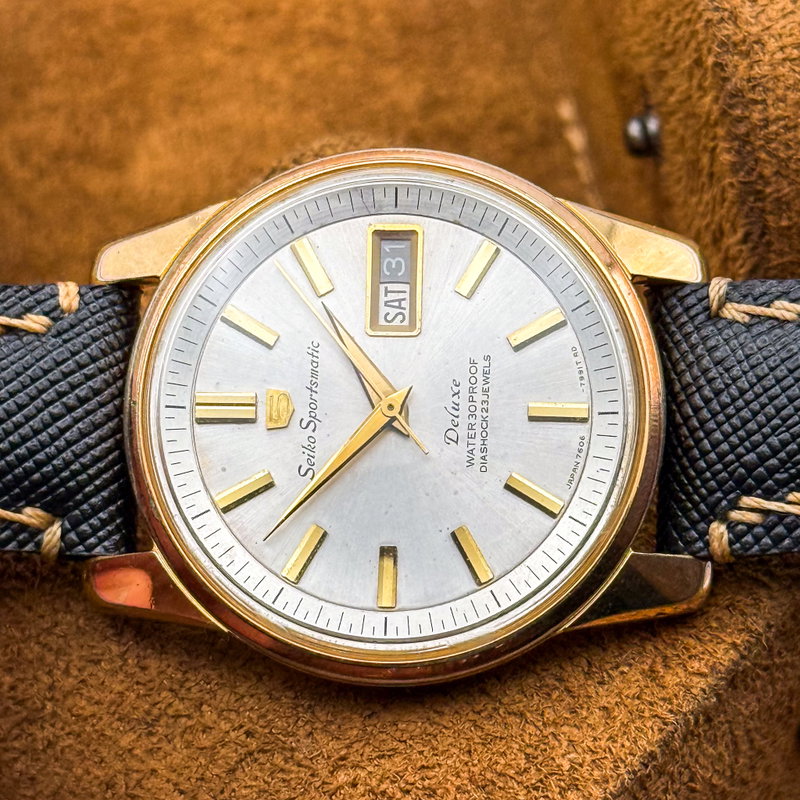 Seiko Seiko - Sportsmatic 5 Deluxe 禅輪 – Zen Circle - No reserve price - 7606-7992 - Men - 1965 vintage watch - image 14