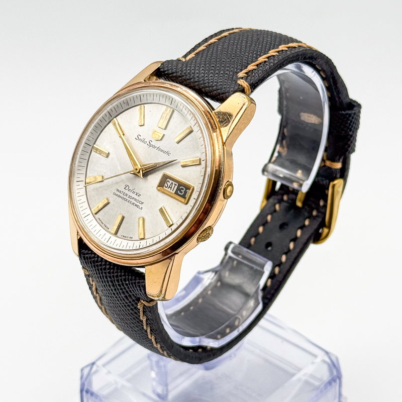Seiko Seiko - Sportsmatic 5 Deluxe 禅輪 – Zen Circle - No reserve price - 7606-7992 - Men - 1965 vintage watch - image 20