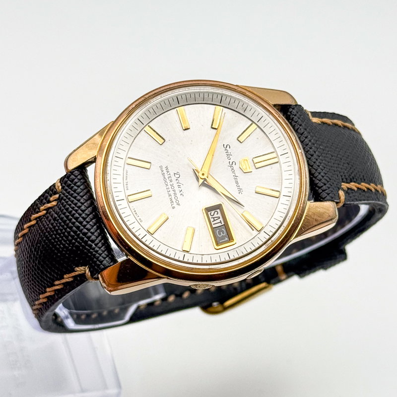Seiko Seiko - Sportsmatic 5 Deluxe 禅輪 – Zen Circle - No reserve price - 7606-7992 - Men - 1965 vintage watch - image 27