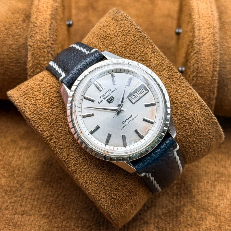 Seiko Seiko - Sportsmatic Deluxe 山響 (Yamakyo) – Mountain Echo - No reserve price - 7619-7010 - Men - 1965 vintage watch - image 12