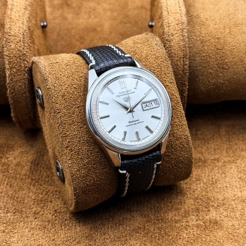 Seiko Seiko - Sportsmatic 5 Deluxe [Near-Mint] 白映 (Haku’ei) – White Reflection - No reserve price - 7619-7010 - Men - 1965 vintage watch - image 10