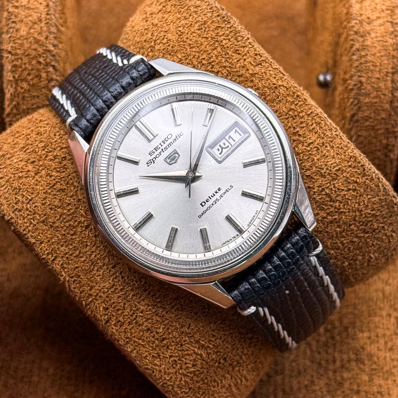 Seiko Seiko - Sportsmatic 5 Deluxe [Near-Mint] 白映 (Haku’ei) – White Reflection - No reserve price - 7619-7010 - Men - 1965 vintage watch - image 11