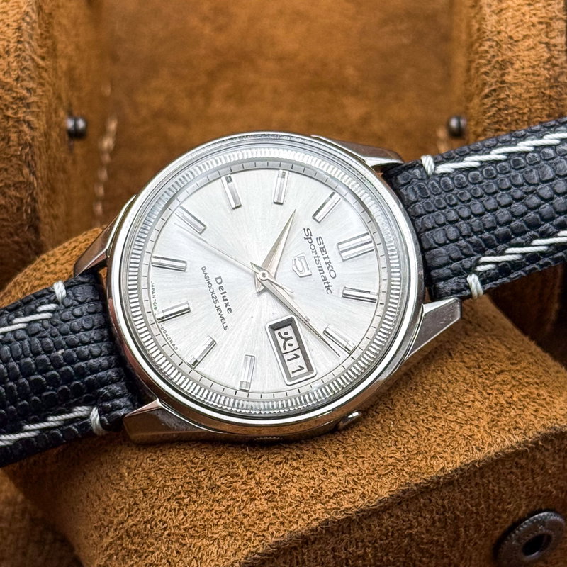 Seiko Seiko - Sportsmatic 5 Deluxe [Near-Mint] 白映 (Haku’ei) – White Reflection - No reserve price - 7619-7010 - Men - 1965 vintage watch - image 18