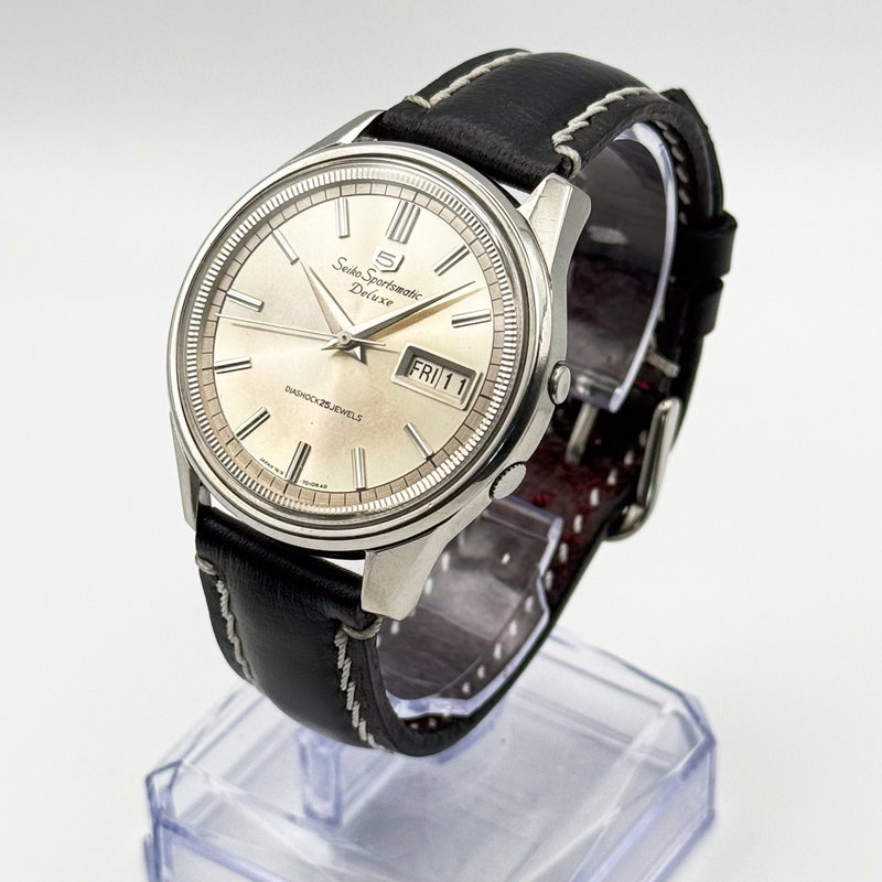 Seiko Seiko - Sportsmatic Deluxe 薄影 (Usu-kage) – Soft Shadow - No reserve price - 7619-7010 - Men - 1965 vintage watch - image 1