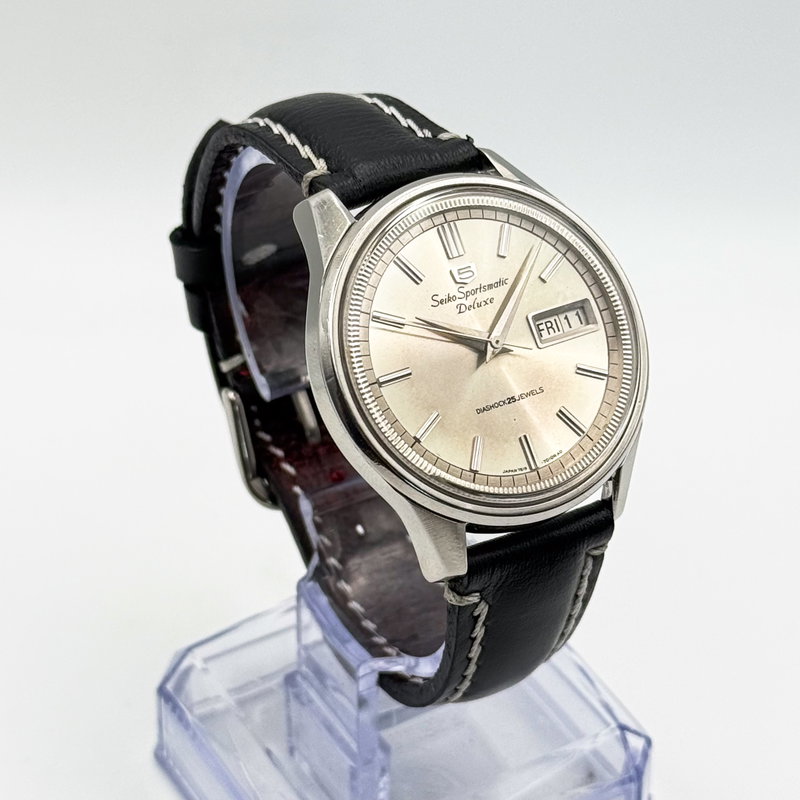 Seiko Seiko - Sportsmatic Deluxe 薄影 (Usu-kage) – Soft Shadow - No reserve price - 7619-7010 - Men - 1965 vintage watch - image 3