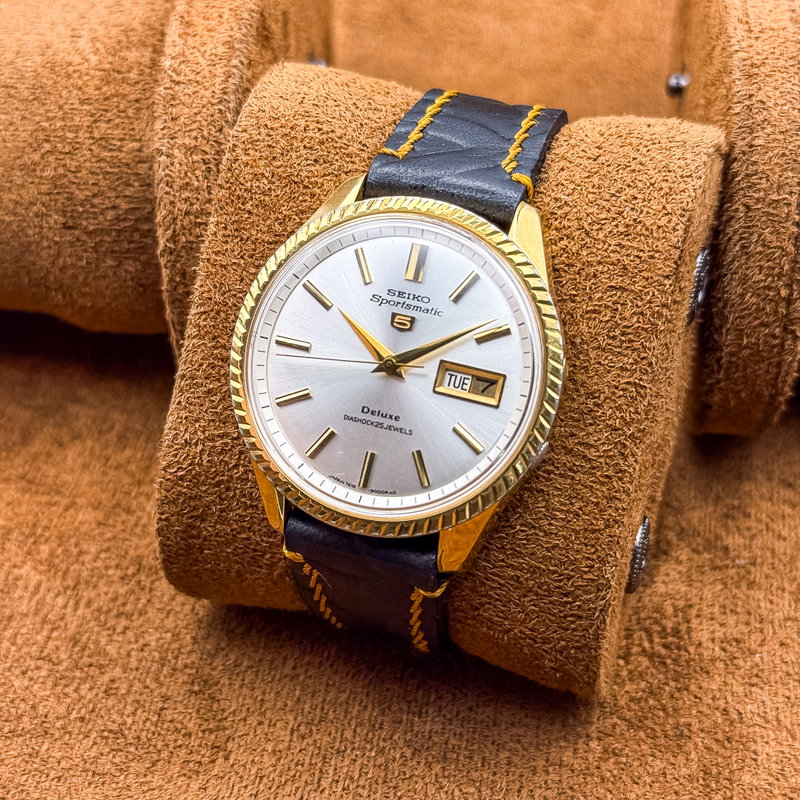 Seiko Seiko - Sportsmatic Deluxe [Near-Mint] 縁光 (Enkō) – Framed Light - No reserve price - 7619-7040 - Men - 1965 vintage watch - image 3