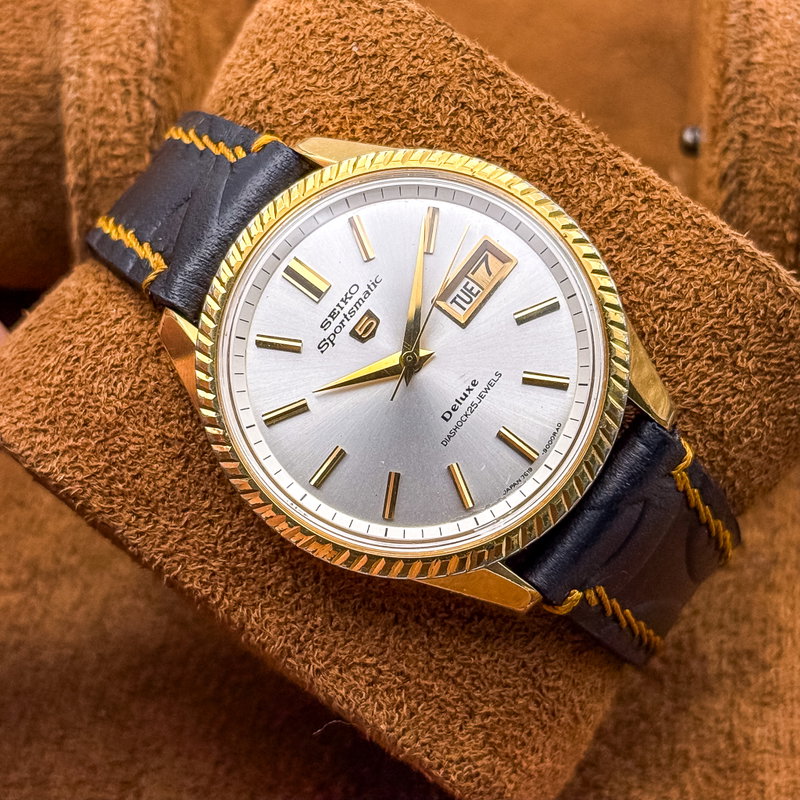Seiko Seiko - Sportsmatic Deluxe [Near-Mint] 縁光 (Enkō) – Framed Light - No reserve price - 7619-7040 - Men - 1965 vintage watch - image 10