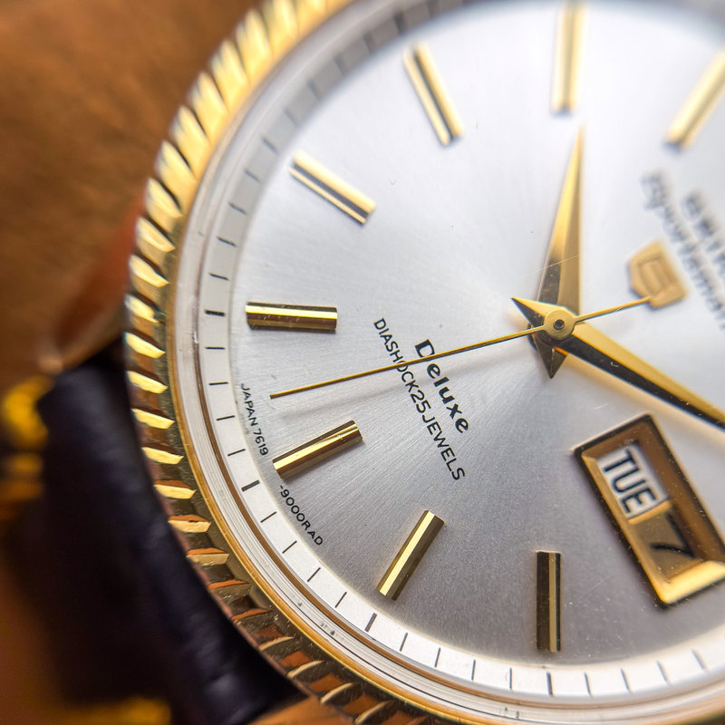 Seiko Seiko - Sportsmatic Deluxe [Near-Mint] 縁光 (Enkō) – Framed Light - No reserve price - 7619-7040 - Men - 1965 vintage watch - image 13