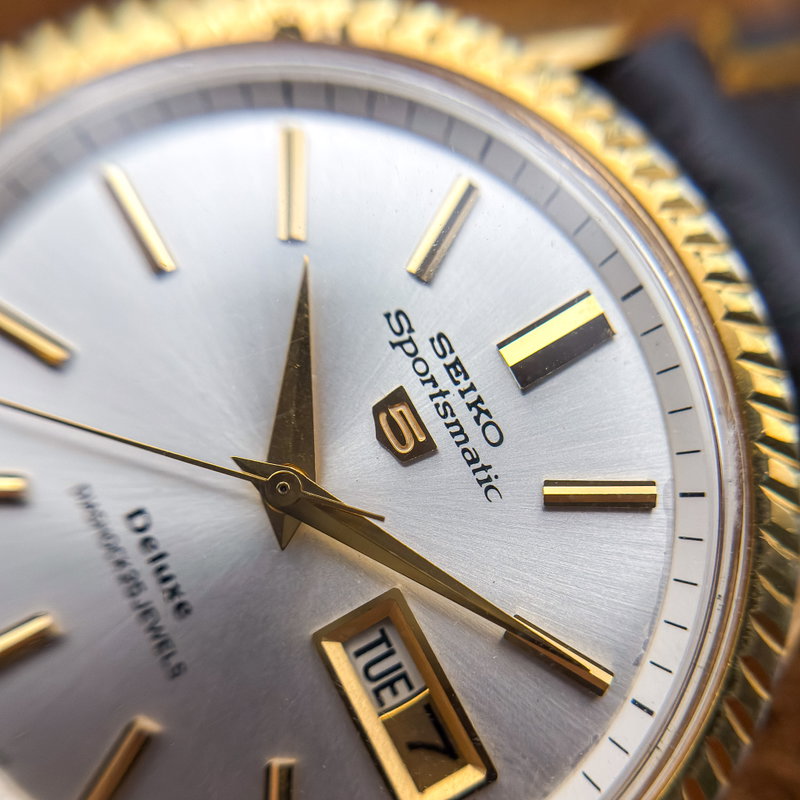 Seiko Seiko - Sportsmatic Deluxe [Near-Mint] 縁光 (Enkō) – Framed Light - No reserve price - 7619-7040 - Men - 1965 vintage watch - image 15