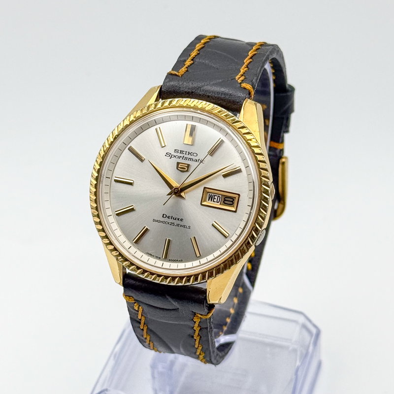Seiko Seiko - Sportsmatic Deluxe [Near-Mint] 縁光 (Enkō) – Framed Light - No reserve price - 7619-7040 - Men - 1965 vintage watch - image 27