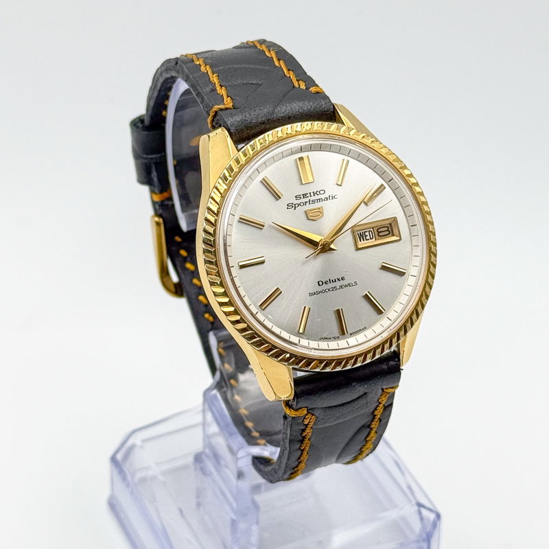 Seiko Seiko - Sportsmatic Deluxe [Near-Mint] 縁光 (Enkō) – Framed Light - No reserve price - 7619-7040 - Men - 1965 vintage watch - image 1