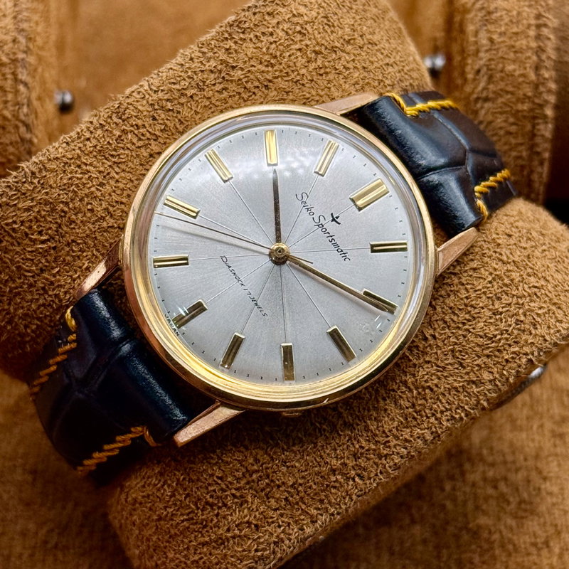 Seiko Seiko - Sportsmatic 軒律 (Kenritsu) – Structural Rhythm - No reserve price - 15017D - Men - 1962 vintage watch - image 7