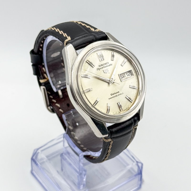 Seiko Seiko - Sportsmatic Deluxe - No reserve price - 7619-9030 - Men - 1966 vintage watch - image 4