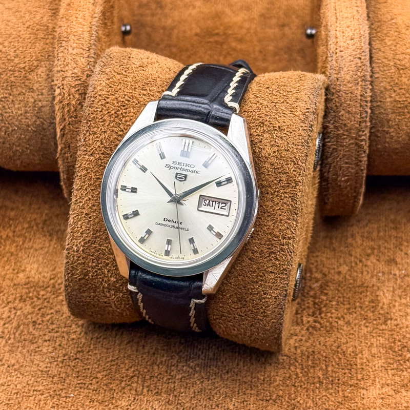 Seiko Seiko - Sportsmatic Deluxe - No reserve price - 7619-9030 - Men - 1966 vintage watch - image 12