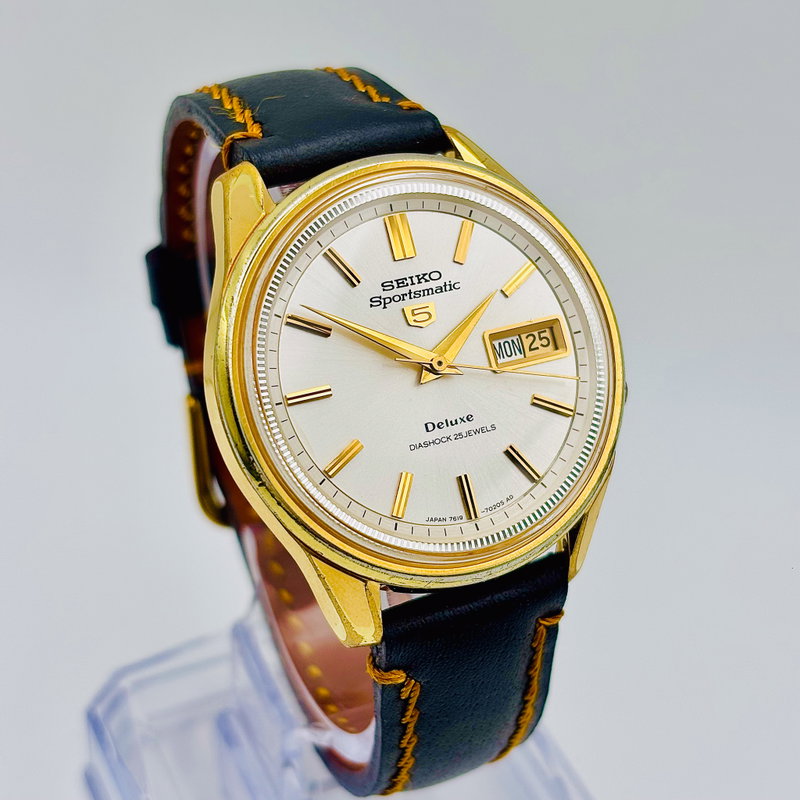 Seiko Seiko - Sportsmatic Deluxe 静耀 (Seiyō) – Quiet Radiance - No reserve price - 7619-7010 - Men - 1966 vintage watch - image 1