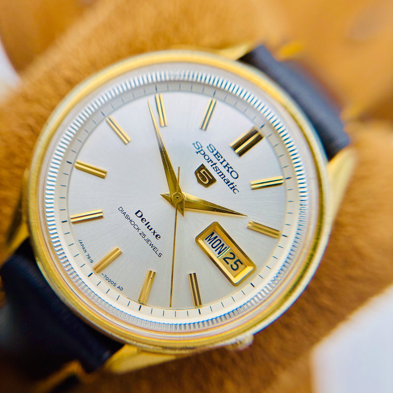 Seiko Seiko - Sportsmatic Deluxe 静耀 (Seiyō) – Quiet Radiance - No reserve price - 7619-7010 - Men - 1966 vintage watch - image 10