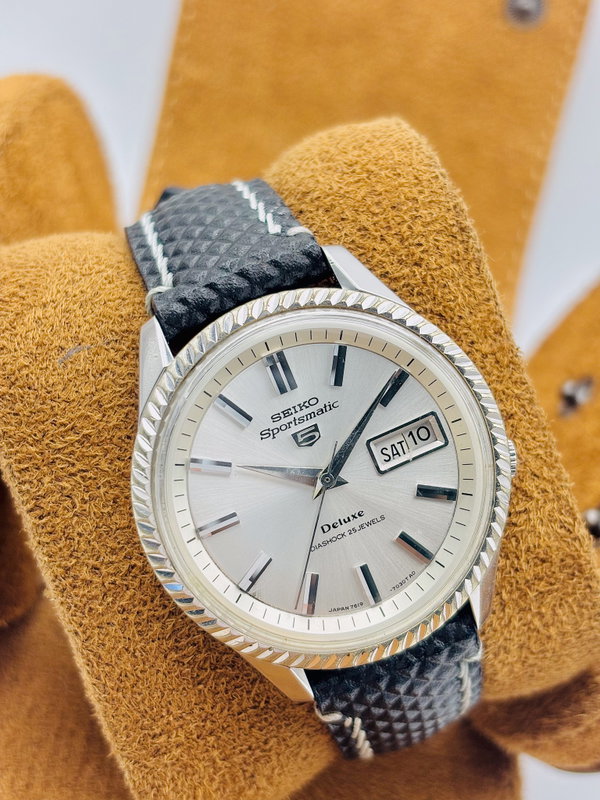 Seiko Seiko - Sportsmatic 5 Deluxe 帝澄 – Teichō – Emperor’s Clarity - No reserve price - 7619-7040 - Men - 1966 vintage watch - image 2