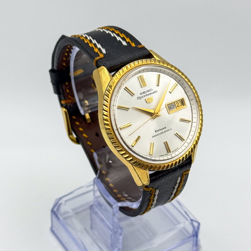 Seiko Seiko - Sportmatic Deluxe - No reserve price - 7619-7040 - Men - 1966 vintage watch - image 4