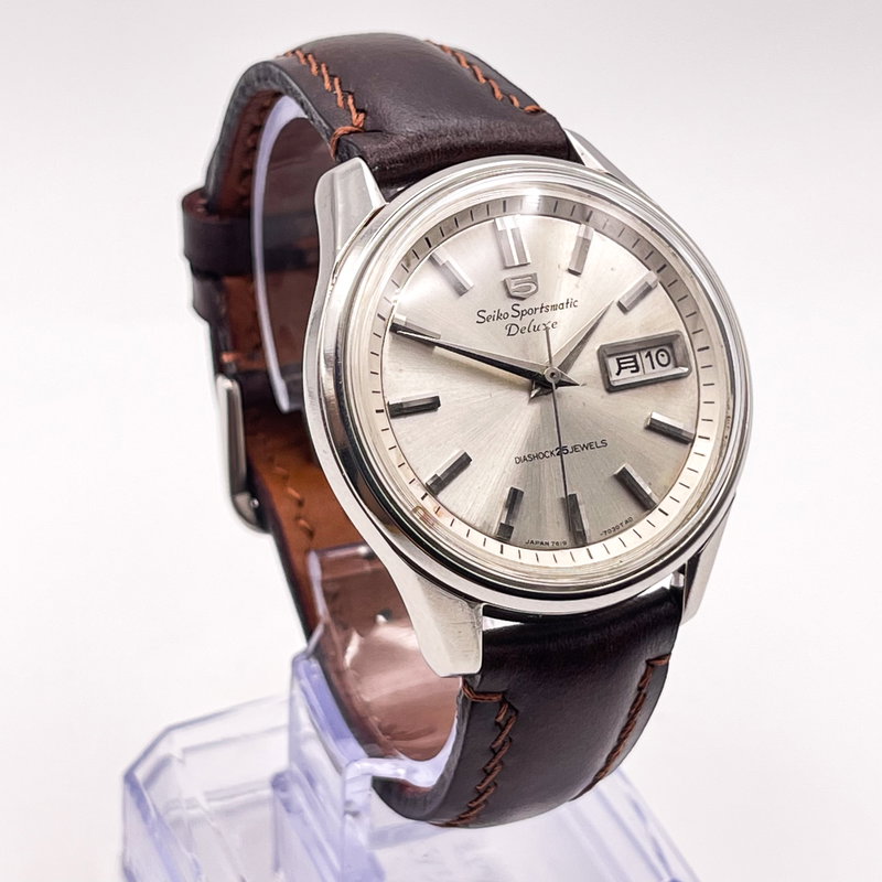 Seiko Seiko - Sportmatic Deluxe - No reserve price - 7619-7040 - Men - 1966 vintage watch - image 9