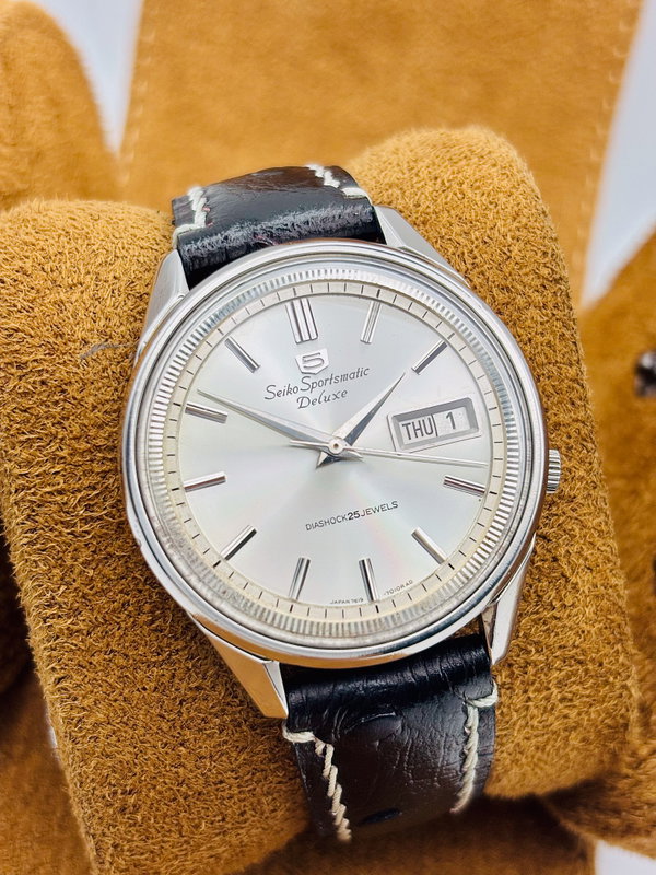 Seiko Seiko - Sportsmatic Deluxe - No reserve price - 7619-7010 - Men - 1966 vintage watch - image 3