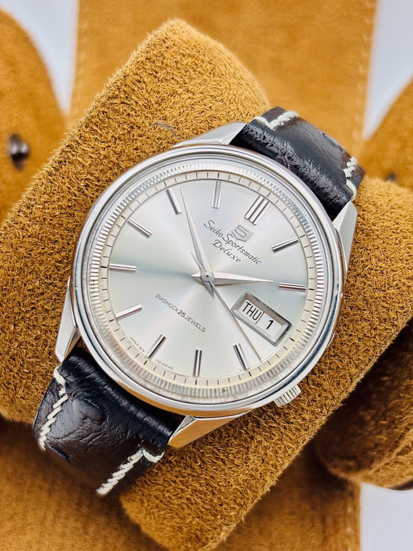 Seiko Seiko - Sportsmatic Deluxe - No reserve price - 7619-7010 - Men - 1966 vintage watch - image 4