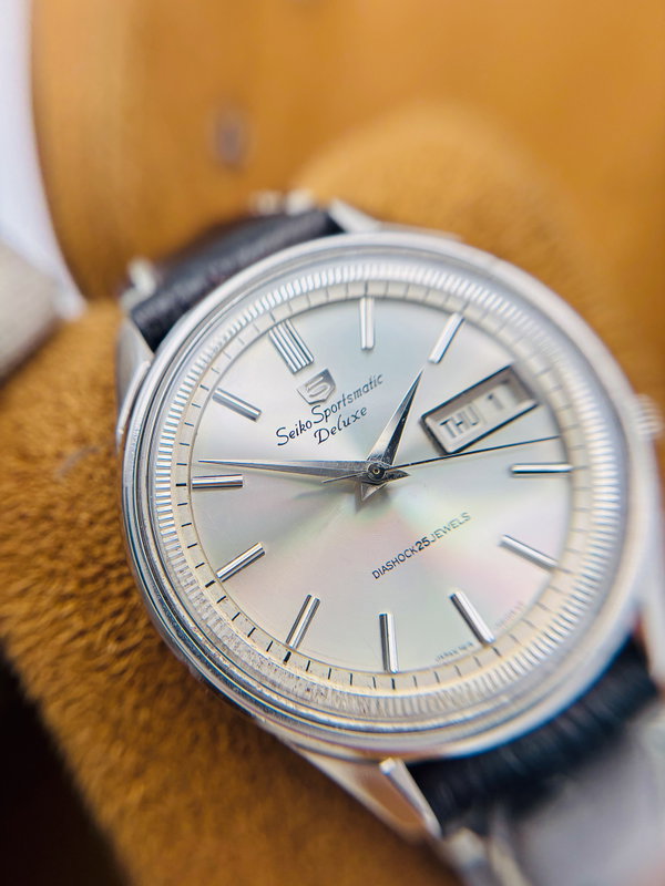 Seiko Seiko - Sportsmatic Deluxe - No reserve price - 7619-7010 - Men - 1966 vintage watch - image 12