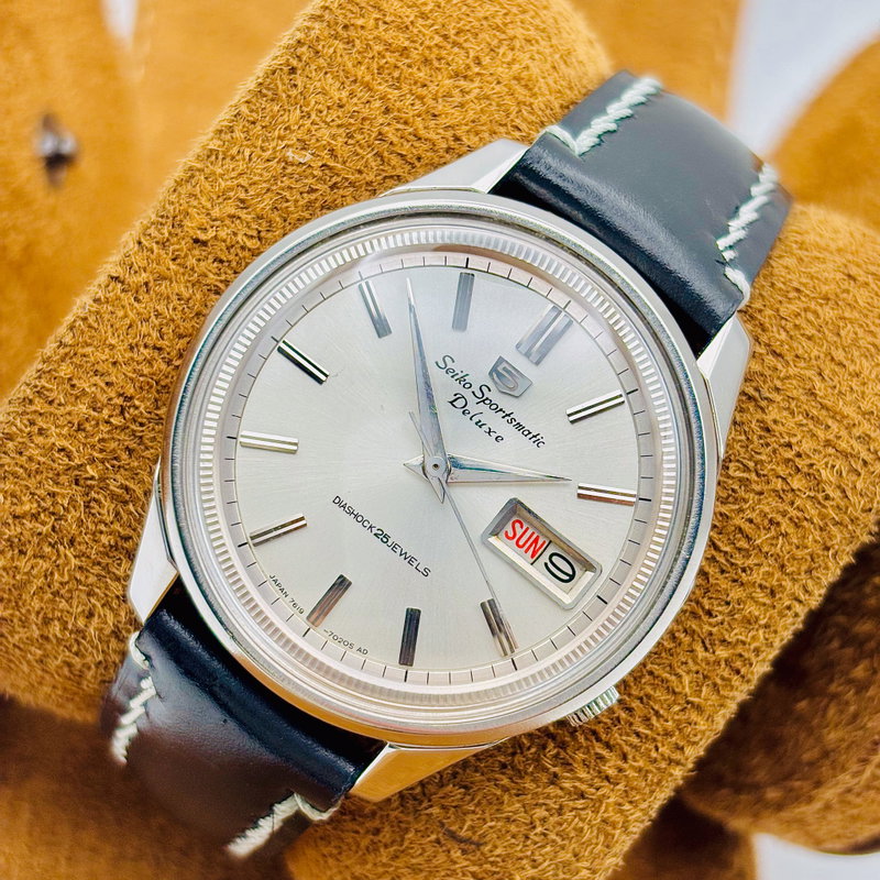 Seiko Seiko - Sportsmatic Deluxe 王月光 (Ō Gekkō) – Royal Moonlight - No reserve price - 7619-7010 - Men - 1965 vintage watch - image 3