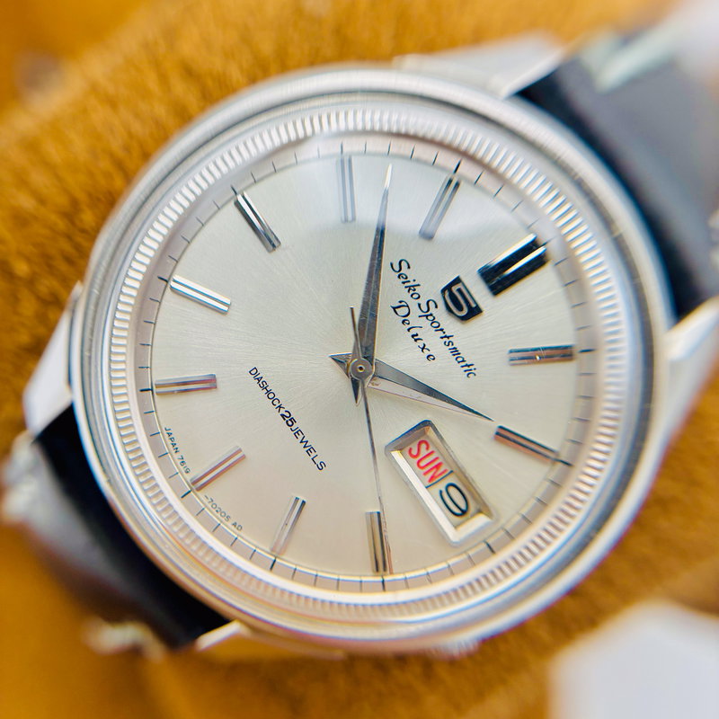 Seiko Seiko - Sportsmatic Deluxe 王月光 (Ō Gekkō) – Royal Moonlight - No reserve price - 7619-7010 - Men - 1965 vintage watch - image 10