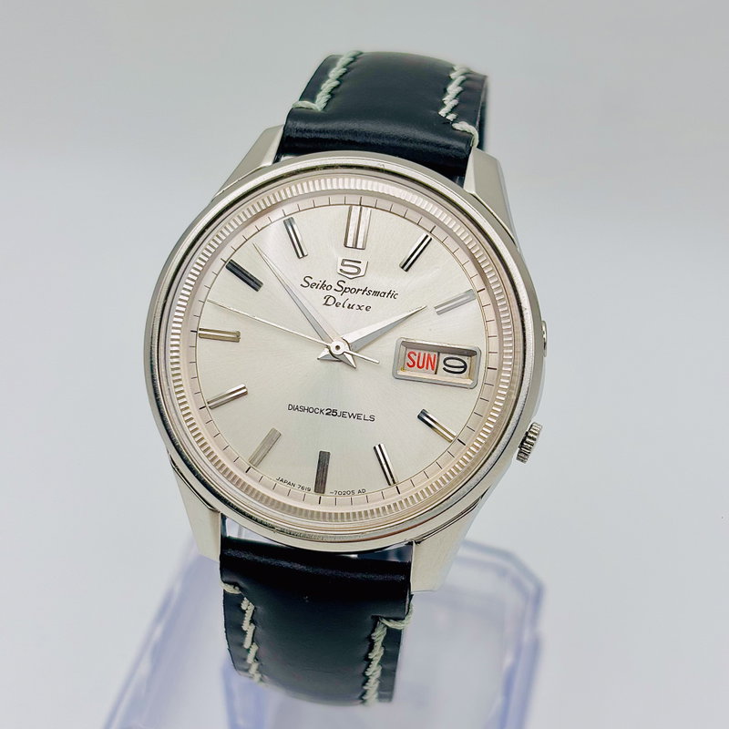 Seiko Seiko - Sportsmatic Deluxe 王月光 (Ō Gekkō) – Royal Moonlight - No reserve price - 7619-7010 - Men - 1965 vintage watch - image 1