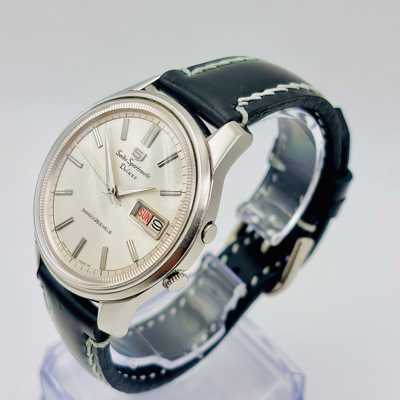 Seiko Seiko - Sportsmatic Deluxe 王月光 (Ō Gekkō) – Royal Moonlight - No reserve price - 7619-7010 - Men - 1965 vintage watch - image 17
