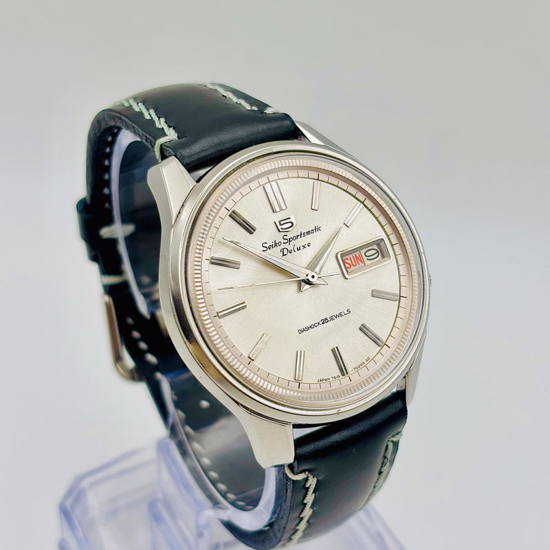 Seiko Seiko - Sportsmatic Deluxe 王月光 (Ō Gekkō) – Royal Moonlight - No reserve price - 7619-7010 - Men - 1965 vintage watch - image 24