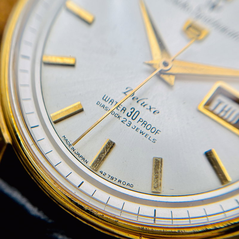 Seiko Seiko - Sportsmatic 5 Deluxe 王錦 (Ōnishiki) – Royal Brocade - No reserve price - 7606-7971 - Men - 1964 vintage watch - image 10