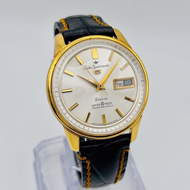 Seiko Seiko - Sportsmatic 5 Deluxe 王錦 (Ōnishiki) – Royal Brocade - No reserve price - 7606-7971 - Men - 1964 vintage watch - image 20