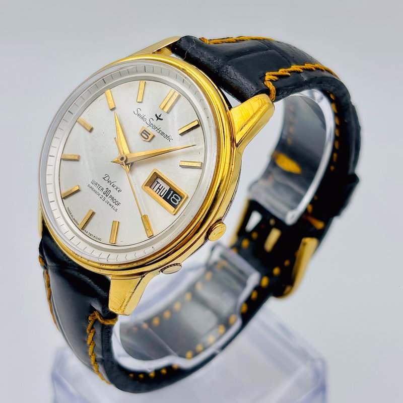 Seiko Seiko - Sportsmatic 5 Deluxe 王錦 (Ōnishiki) – Royal Brocade - No reserve price - 7606-7971 - Men - 1964 vintage watch - image 23