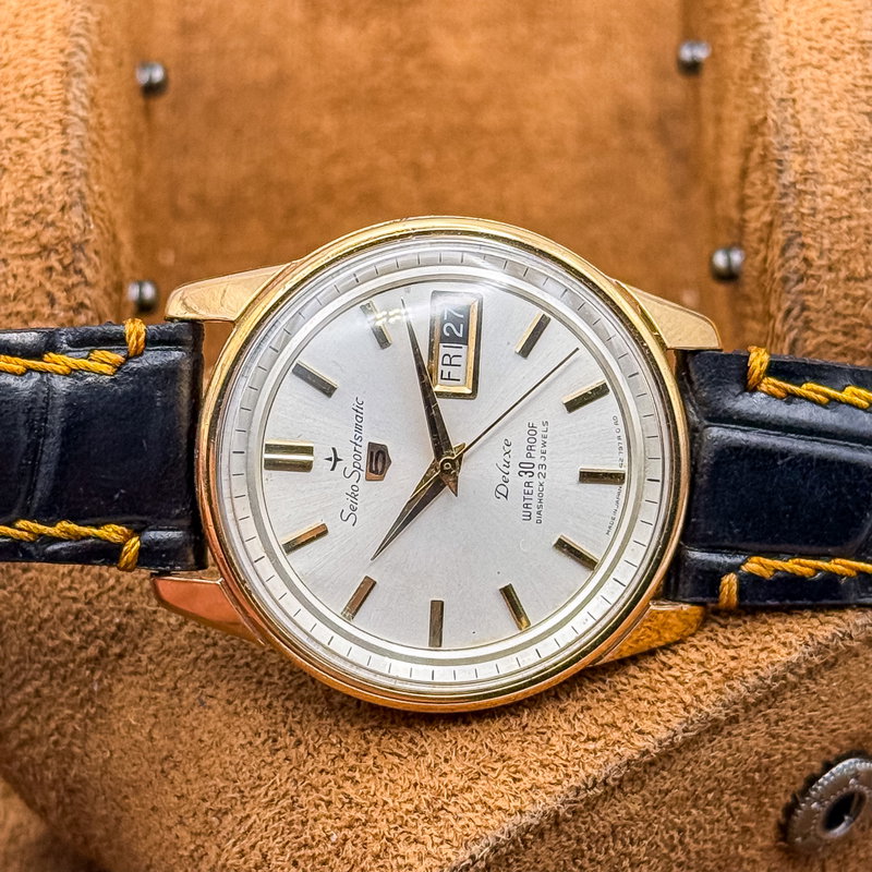 Seiko Seiko - Sportsmatic 5 Deluxe 虚光 – Kyokō – Ethereal Light - No reserve price - 4603774 - Men - 1964 vintage watch - image 25