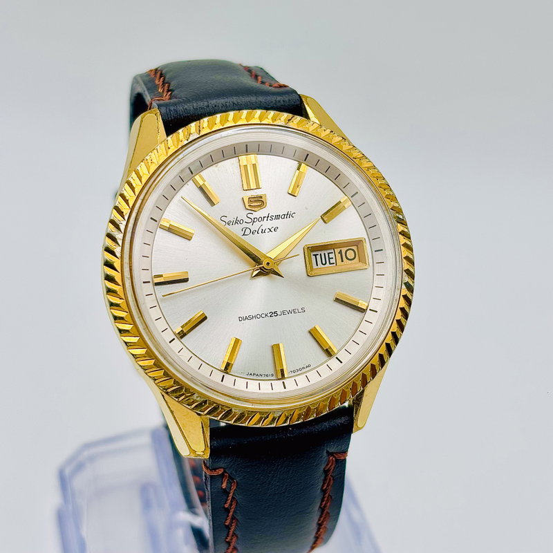 Seiko Seiko - Sportsmatic Deluxe 貴影 – Kiei – Noble Shadow - No reserve price - 7619-7040 - Men - 1966 vintage watch - image 1