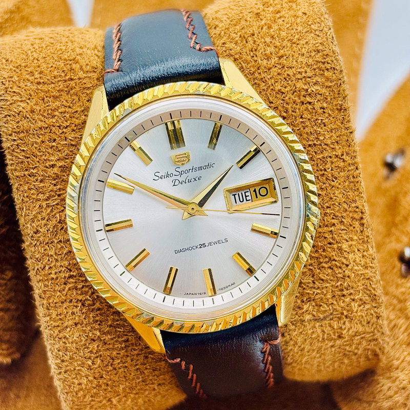 Seiko Seiko - Sportsmatic Deluxe 貴影 – Kiei – Noble Shadow - No reserve price - 7619-7040 - Men - 1966 vintage watch - image 2