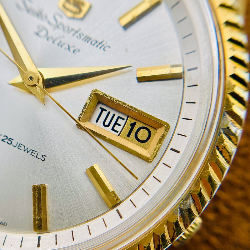 Seiko Seiko - Sportsmatic Deluxe 貴影 – Kiei – Noble Shadow - No reserve price - 7619-7040 - Men - 1966 vintage watch - image 7