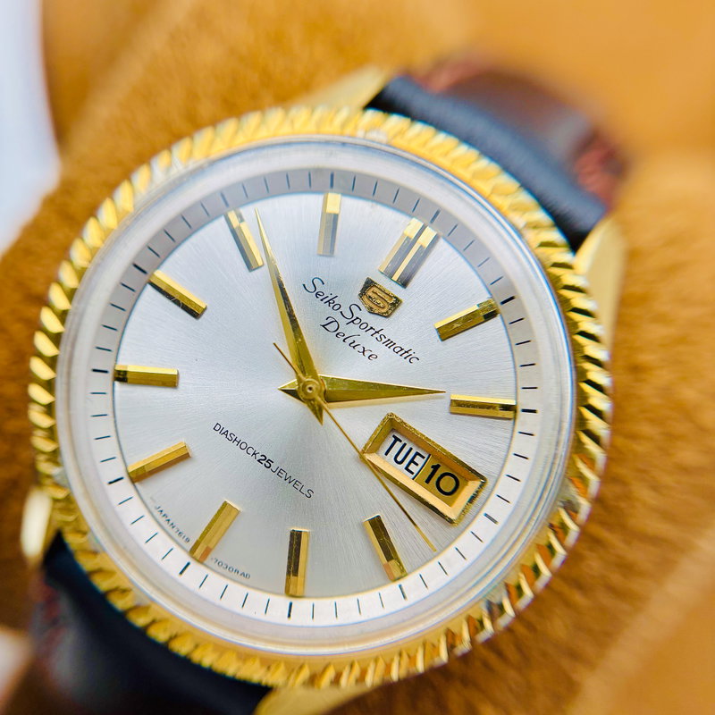 Seiko Seiko - Sportsmatic Deluxe 貴影 – Kiei – Noble Shadow - No reserve price - 7619-7040 - Men - 1966 vintage watch - image 10