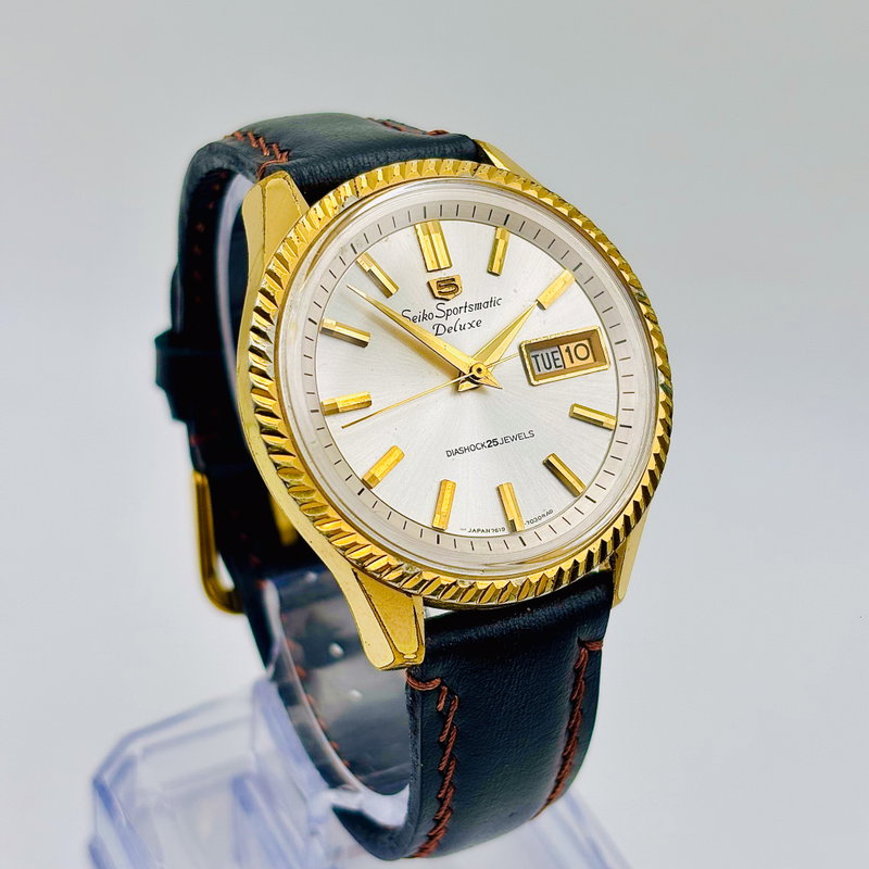 Seiko Seiko - Sportsmatic Deluxe 貴影 – Kiei – Noble Shadow - No reserve price - 7619-7040 - Men - 1966 vintage watch - image 29