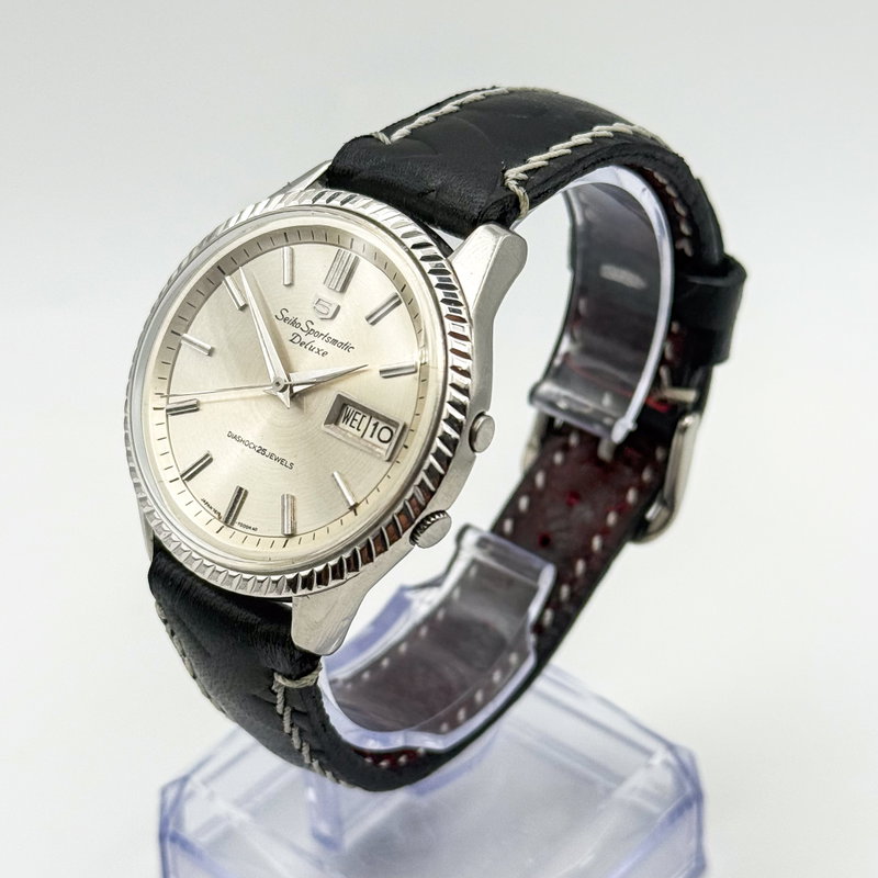 Seiko Seiko - Sportmatic Deluxe 影響 – Eikyō – Subtle Influence - No reserve price - 7619-7010 - Men - 1966 vintage watch - image 5