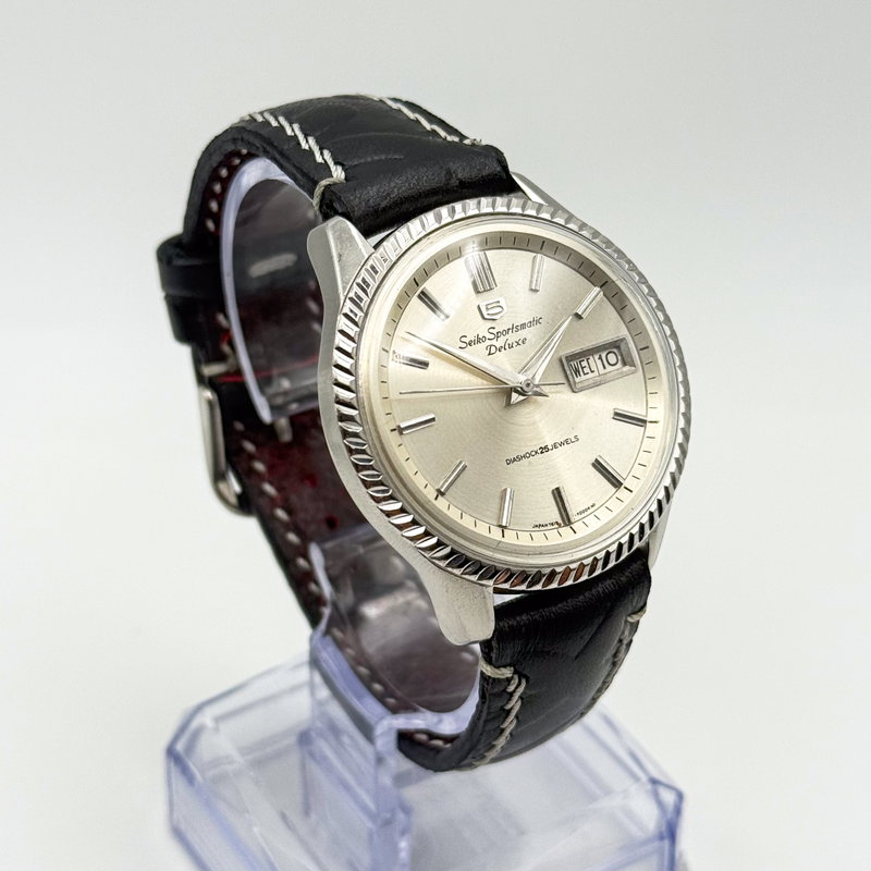 Seiko Seiko - Sportmatic Deluxe 影響 – Eikyō – Subtle Influence - No reserve price - 7619-7010 - Men - 1966 vintage watch - image 6