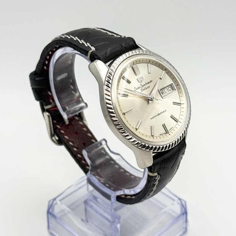 Seiko Seiko - Sportmatic Deluxe 影響 – Eikyō – Subtle Influence - No reserve price - 7619-7010 - Men - 1966 vintage watch - image 7