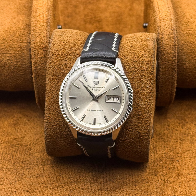 Seiko Seiko - Sportmatic Deluxe 影響 – Eikyō – Subtle Influence - No reserve price - 7619-7010 - Men - 1966 vintage watch - image 8