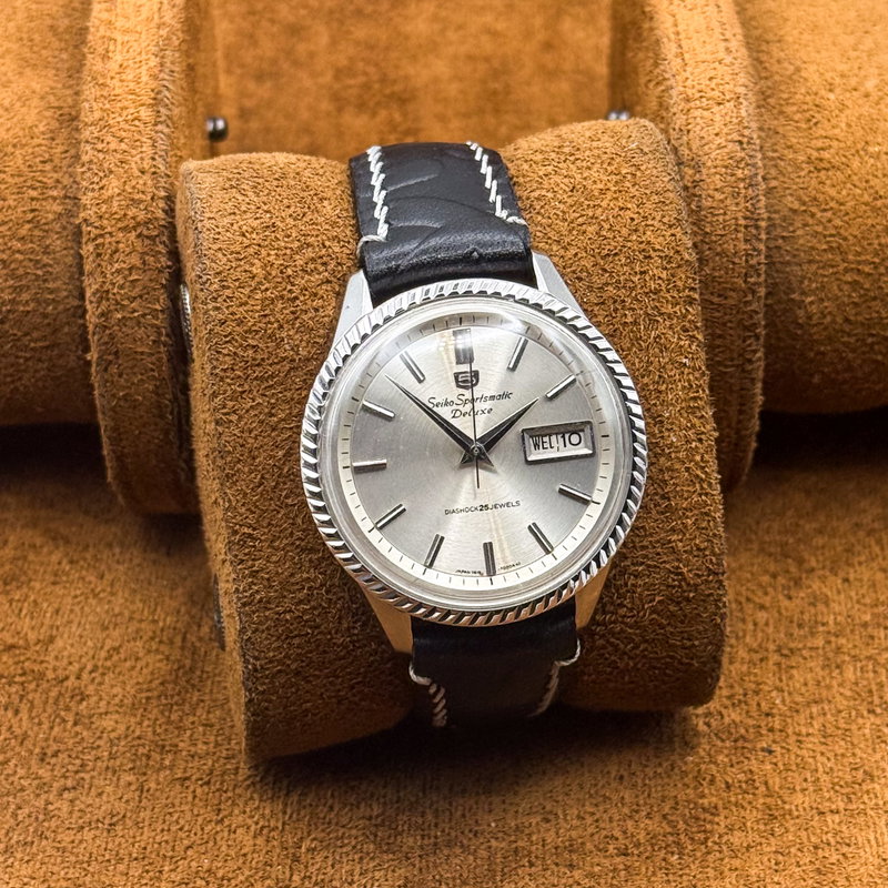 Seiko Seiko - Sportmatic Deluxe 影響 – Eikyō – Subtle Influence - No reserve price - 7619-7010 - Men - 1966 vintage watch - image 10