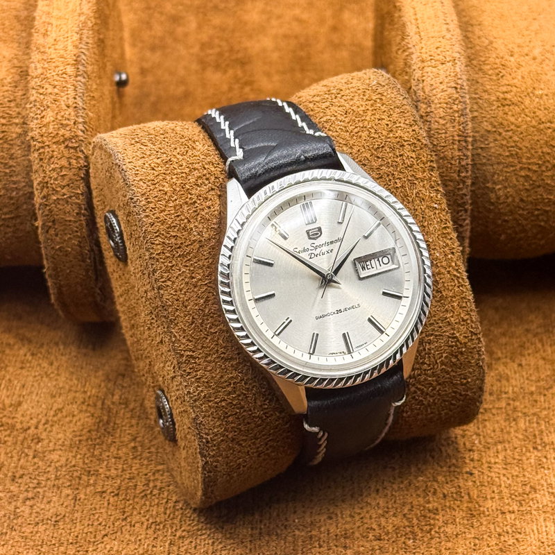 Seiko Seiko - Sportmatic Deluxe 影響 – Eikyō – Subtle Influence - No reserve price - 7619-7010 - Men - 1966 vintage watch - image 11