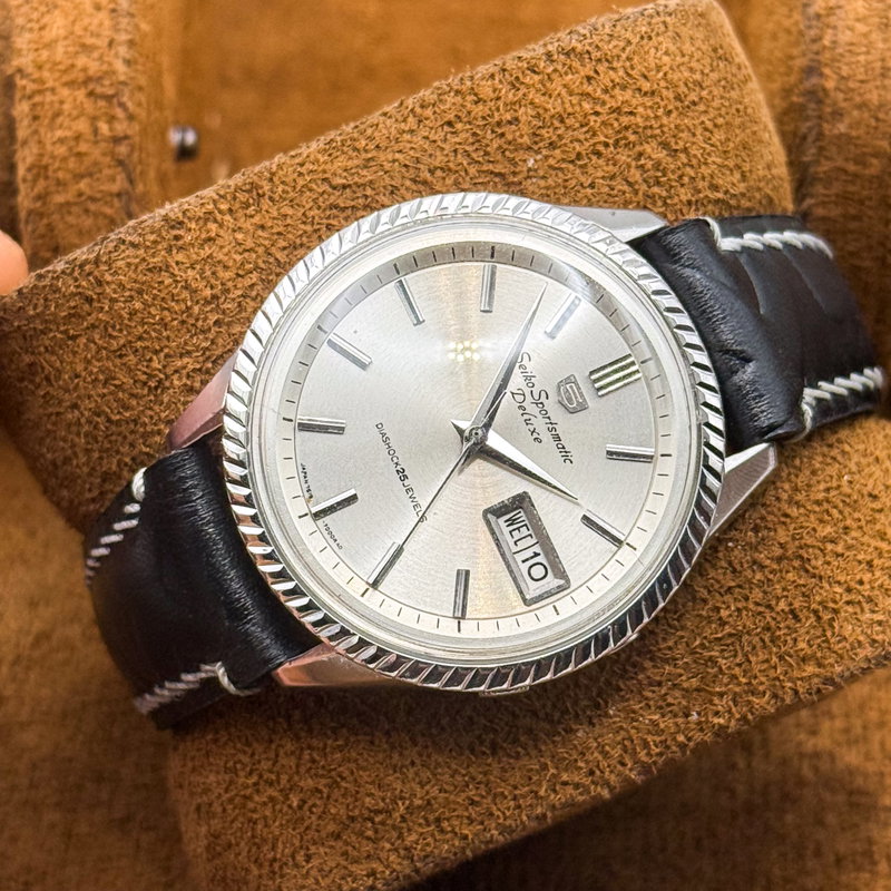 Seiko Seiko - Sportmatic Deluxe 影響 – Eikyō – Subtle Influence - No reserve price - 7619-7010 - Men - 1966 vintage watch - image 13