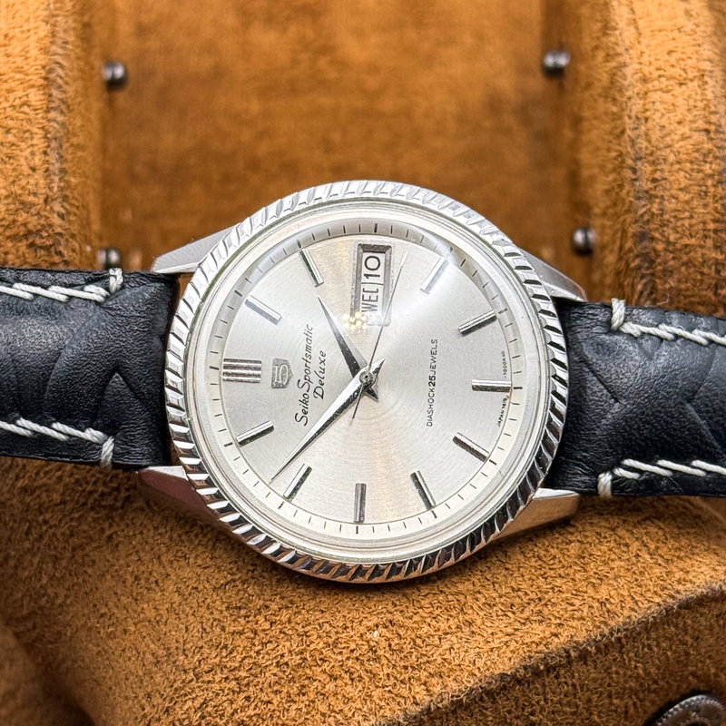 Seiko Seiko - Sportmatic Deluxe 影響 – Eikyō – Subtle Influence - No reserve price - 7619-7010 - Men - 1966 vintage watch - image 21